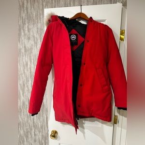 Womens Canada Goose Small Red Jacket